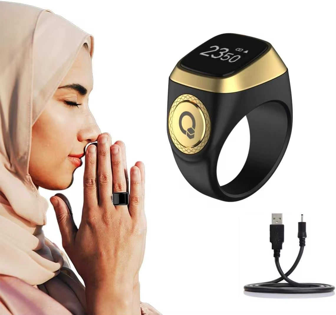 Zikr Ring – Bague Intelligente pour le Dhikr