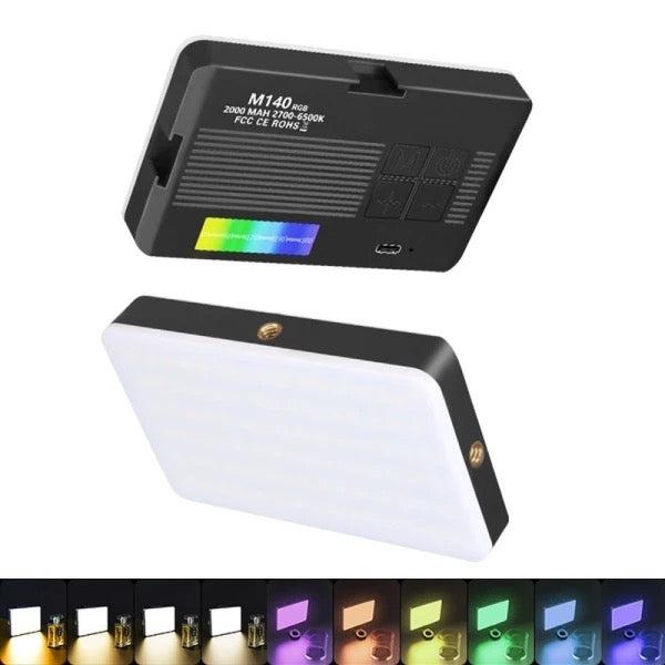 Lamp Selfie M140 — Lumière portable puissante pour créateurs