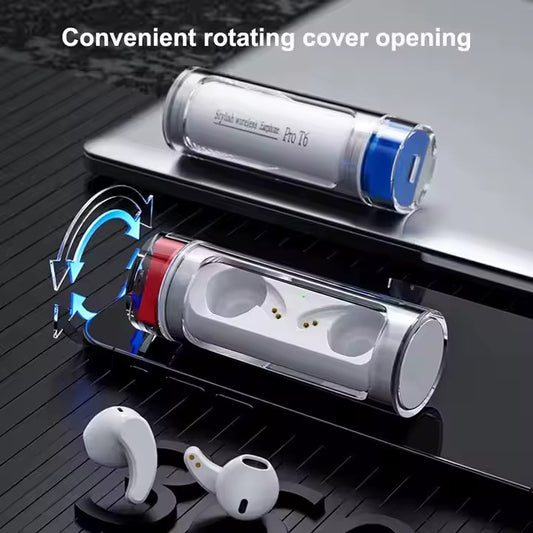 AirPods PRO 10S rotatifs – Boîtier capsule 360°
