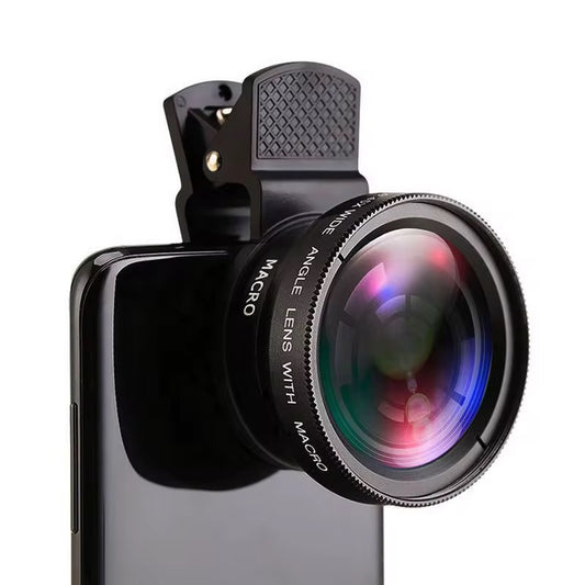 Lentille Universelle Clip Grand Angle + Macro – Boost ta caméra